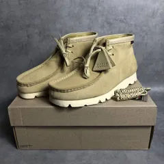 PQ169◇Clarks : WallabeeBT GTX◇UK9.5◇メープルスエード クラークス ワラビーブーツ ゴアテックス GORE-TEX