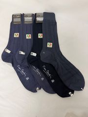 ☆pierre cardin メンズソックス 靴下 4足セット 日本製 未使用☆