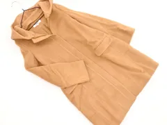 NATURAL BEAUTY BASIC ナチュラルビューティーベーシック ウール混 2WAY フード コート sizeL/ベージュ ◇■ レディース