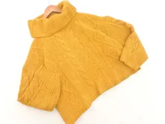 INGNI イング オフタートルネック ニット セーター sizeM/マスタード ◇■ レディース