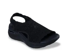 スケッチャーズ レディース シューズ サンダル Skechers Arch FitR 20 Flawless Choice Sandal Navy ネイビー
