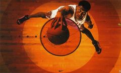 90s nike jordan wings 当時物 ポスター - メルカリ