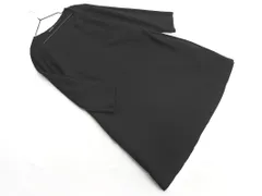 GALERIE VIE ギャルリーヴィー トゥモローランド ウール100% Aライン ワンピース size1/黒 ◇■ レディース