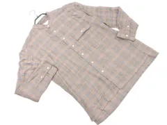 THE SHOP TK ザショップティーケー タケオキクチ チェック シャツ sizeM/グレー ◇■ メンズ