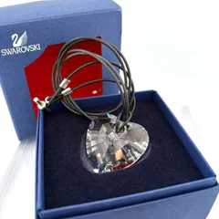 SWAROVSKI スワロフスキー クリスタル ハートネックレス ペンダント 鑑定済み 正規品