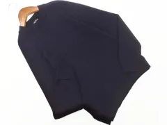 INDIVI インディヴィ ウール100% ニット セーター size38/紺 ◇■ レディース