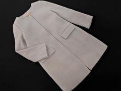 Apuweiser-riche ノーカラーコート アイボリー サイズ1 - メルカリ