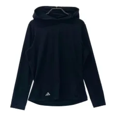 サイズ：L ADIDAS GOLF アディダスゴルフ HT1276 フード付長袖Tシャツ  ブラック系 [240101633745] ゴルフウェア レディース ストスト