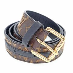[Pre-owned] LOUIS VUITTON Monogram Belt for Men and Women, Brand Name Belt