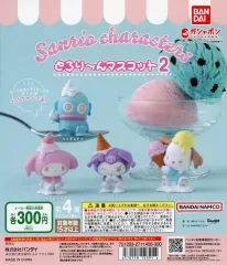 【中古】紙製品 ガチャ台紙 「サンリオキャラクターズ とろり～んマスコット2」