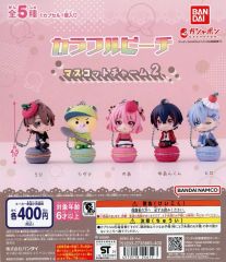 カラフルピーチ ヒロ カラフルマカロン ラバーストラップ - メルカリ
