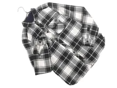 BLUE LABEL CRESTBRIDGE ブルーレーベル クレストブリッジ チェック ブラウス シャツ size36/黒ｘ白 ◇■ レディース