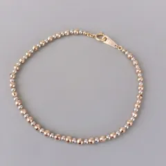 18金 K18 男女兼用 スリーカラーブレス 4.7ｇ 18.5㎝ Z31