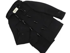 EDIFICE エディフィス ウール100% ダッフル コート size46/濃紺 ◆■ メンズ