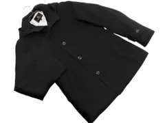 BEAUTY & YOUTH ビューティ&ユース ユナイテッドアローズ ウール混 メルトン フーディー ショート丈 コート sizeS/黒 ◇■ メンズ