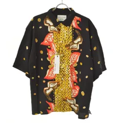 【nikoand...×TSUMORICHISATO】ツモリレーヨンシャツ コーヒードット七分袖シャツ