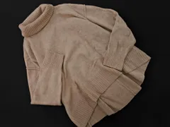 URBAN RESEARCH Sonny Label アーバンリサーチサニーレーベル ワイド幅 タートルネック ニット セーター sizeF/ベージュ ◇■ レディース