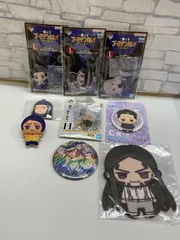 【N3-51】◎ ゴールデンカムイ　一番くじ　ちょこのっこアクリッツキーホルダー　缶バッジ　グリッター缶バッジ　ちっきゃわ！アクリルスタンド　フェルトバッジ　キーホルダー　まとめ売り　9点セット