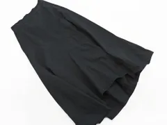 JEANASIS ジーナシス フレア ロング スカート sizeM/黒 ■■ レディース
