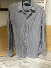 ポロ ラルフローレン ストライプシャツ (size 6 クラシックフィット)