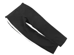 ZARA basic ザラ ベーシック サイドライン テーパード パンツ sizeM/白ｘ黒 ■■ レディース