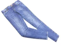 ZARA ザラ スキニー デニムパンツ size36/紺 ■■ レディース