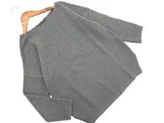ZARA ザラ ウール混 ニット セーター sizeM/グレー ◇■ レディース