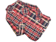 TOMMY HILFIGER トミーヒルフィガー チェック シャツ sizeS/紺ｘ赤 ◇■ メンズ