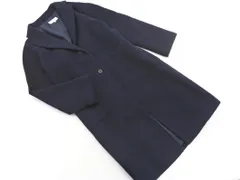 GLOBAL WORK グローバルワーク ウール混 チェスター コート sizeL/紺 ◇■ レディース