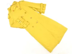 ATSURO TAYAMA アツロウタヤマ ライナー付 トレンチ コート size36/黄 ◇■ レディース