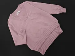 AZUL BY MOUSSY アズールバイマウジー Vネック ニット セーター sizeS/ピンク ◇■ レディース