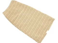 SM2 サマンサモスモス チェック ロング タイト スカート sizeF/茶 ◇■ レディース