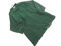 SM2 サマンサモスモス コーデュロイ ブラウス シャツ sizeF/緑 ◇■ レディース