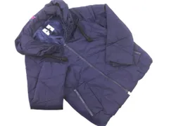 MILKFED ミルクフェド フード 中綿 ジャケット sizeS/紺 ◇■ レディース
