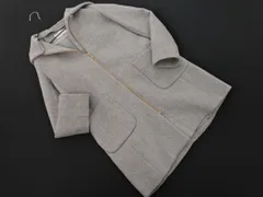 simplicite シンプリシテェ ウール混 フード ノーカラー コート sizeS/グレー ◇■ レディースのサムネイル