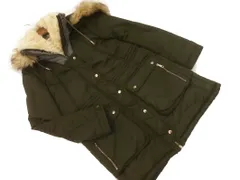 ZARA TRF ザラ トラファ フェイクファー フード 中綿 ジャケット sizeS/カーキ ◇■ レディース