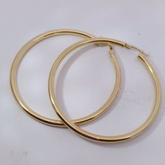 ウノアエレ☆ 750 K18 YG ピアス ハートスタッズ ロングチェーンピアス
