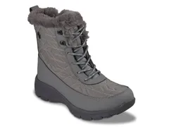 スケッチャーズ レディース シューズ ブーツ・レインブーツ リラックスフィット Skechers Relaxed Fit Easy Going Frostine Waterproof Snow Boot Womens Charcoal Grey チャコール