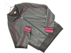 PUMA プーマ ジップアップ ジャケット sizeO/グレーxピンク ◇■ レディース