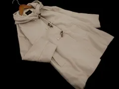 UNTITLED アンタイトル ウール100% フレア ダッフル コート size2/ベージュ ◇■ レディース