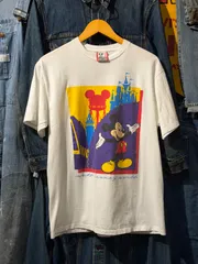【 90’s USA製 / DISNEY 】アメリカ製　ディズニーTシャツ　ミッキー　ウォルトディズニーワールド　Lサイズ