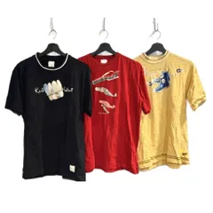 カールヘルム Karl Helmut Tシャツ カットソー 3枚セット まとめ 半袖 ブラック レッド イエロー M ■WGA