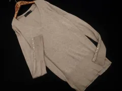 ZARA ザラ Vネック ニット セーター sizeS/ベージュ ◇■ レディース