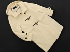 green label relaxing グリーンレーベルリラクシング ユナイテッドアローズ ウール混 ダッフル コート size40/オフホワイト ◇■ レディース