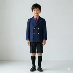 男の子 フォーマル 120 卒園式 入学式 4点セット リトルトロージャン 日本製 美品 BeBe