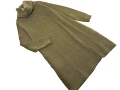 Ray Cassin レイカズン タートルネック ニット ワンピース sizeF/カーキ ◇■ レディース