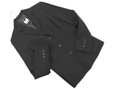 INDIVI インディヴィ ウール混 テーラード ジャケット size36/黒 ◇■ レディース