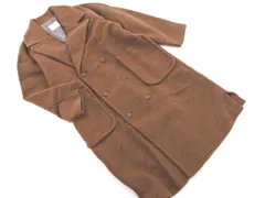 新品 coen コーエン スライバー チェスター コート sizeL/モカ ◆■ レディースのサムネイル