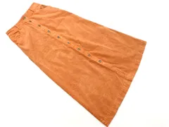 JOURNAL STANDARD relume ジャーナルスタンダードレリューム コーデュロイ Aライン 台形 スカート sizeS/テラコッタ ◇■ レディース