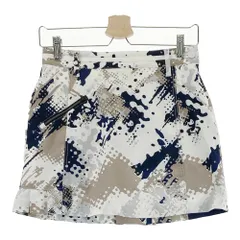 サイズ：M OAKLEY オークリー FOA500533 裏地付 スカート プリーツ切替 スカル デジカモ柄 ホワイト系 [240101635786] ゴルフウェア レディース ストスト